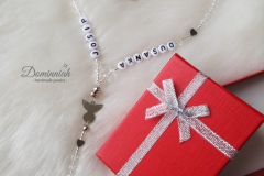 13,00 €  bez kopče / 15,00 € s kopčom ~ kristalići, hematit i čelik