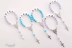 Mini krunica ~ 6,00 € - brušeni kristalići i čelik