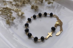 20,00 € ~ brušeni kristalići i čelik s pozlatom