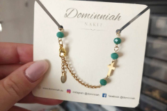 20,00 € ~ brušeni kristalići i čelik s pozlatom