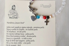 13,00 € ~ mix poludrago kamenje, kristalići i čelik