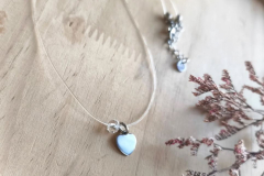 10,00  €  ~ Nevidljiva ogrlica na flaksu, nehrđajući čelik